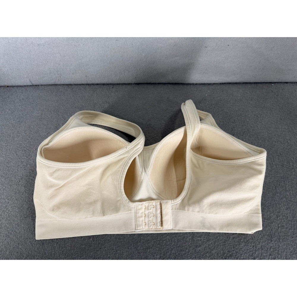 Truekind Daily Comfort Wirefree Shaper Bra Size XL Beige Sculpted Minimalist * - Picture 9 of 11
